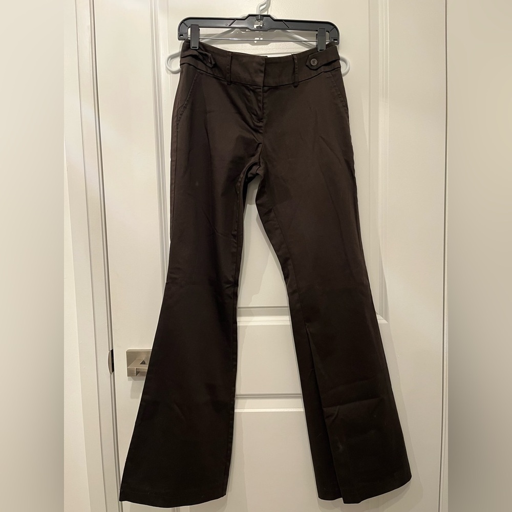 6/$32🛍️ Ricki’s | Dark Brown Flared Bootcut Trousers, 6